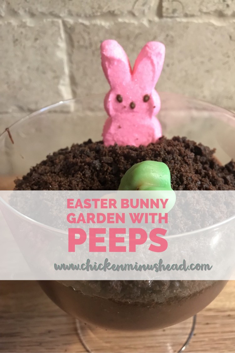 Easter Bunny Garden with Peeps