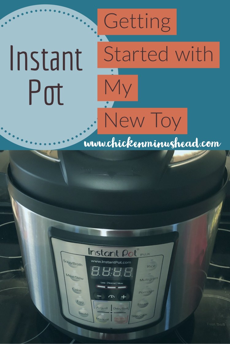 Getting Started with my Instant Pot